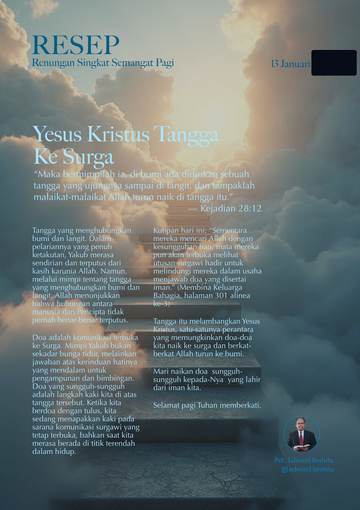 Daily Bread — 13 January