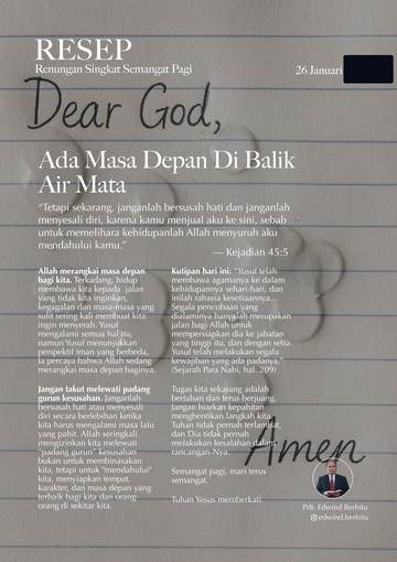 Daily Bread — 26 January