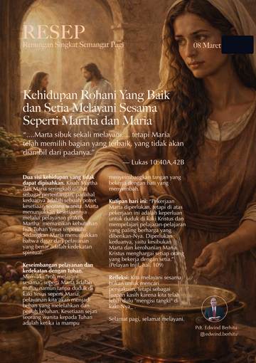 Daily Bread — 8 March
