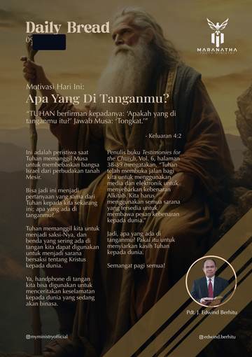 Daily Bread — 9 May