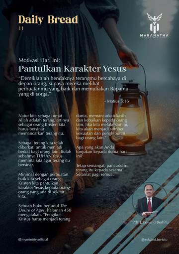Daily Bread — 11 May