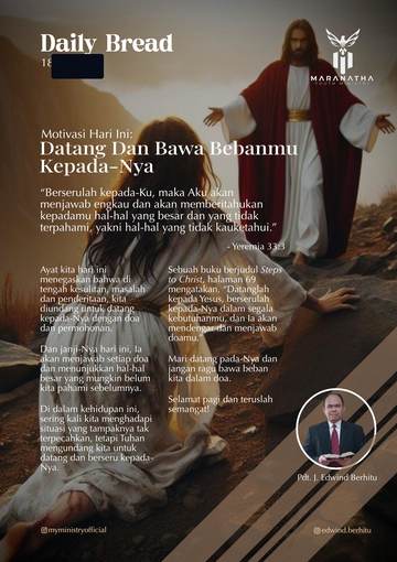 Daily Bread — 18 May
