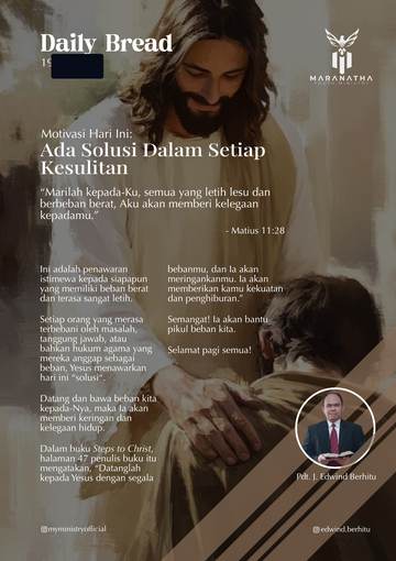 Daily Bread — 19 May