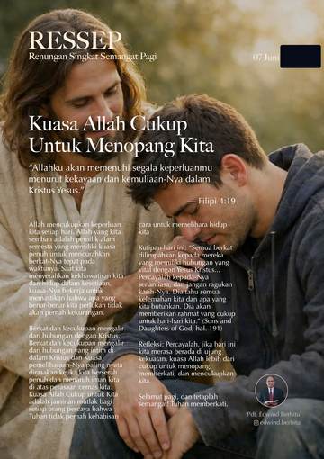 Daily Bread — 7 June