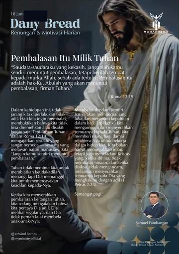 Daily Bread — 18 June