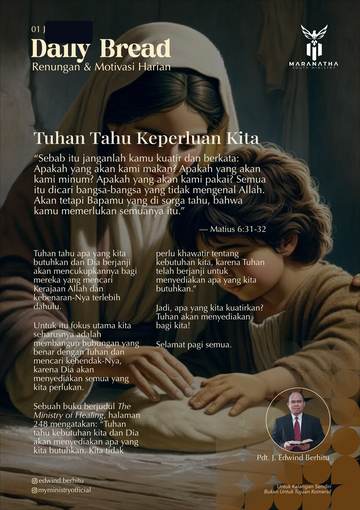 Daily Bread — 1 July