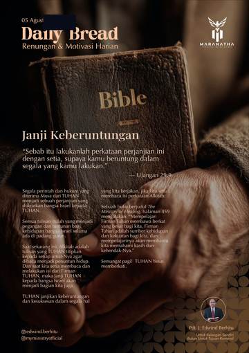 Daily Bread — 5 August