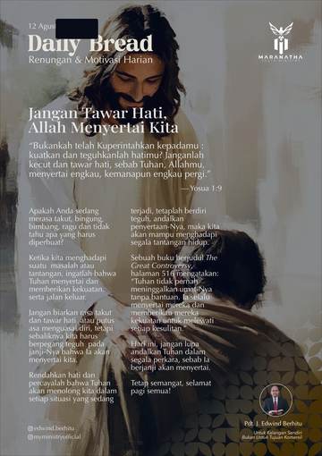 Daily Bread — 12 August