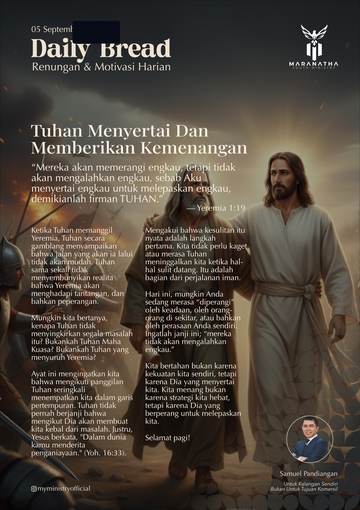 Daily Bread — 5 September