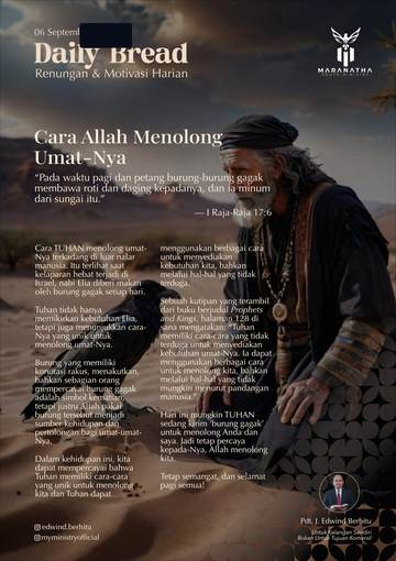 Daily Bread — 6 September