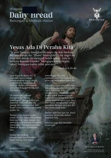 Daily Bread — 9 September