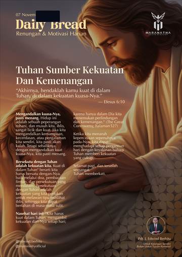 Daily Bread — 7 November