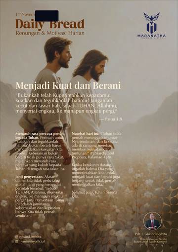Daily Bread — 11 November