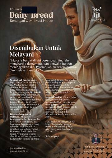 Daily Bread — 17 November