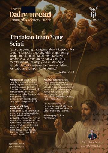 Daily Bread — 18 November