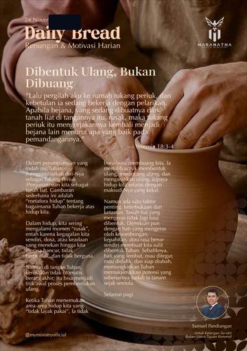 Daily Bread — 24 November