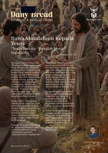 Daily Bread — 14 December