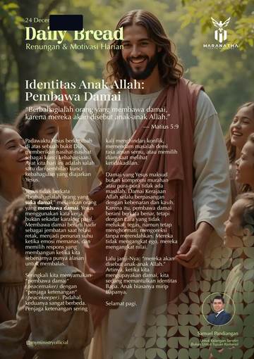 Daily Bread — 24 December