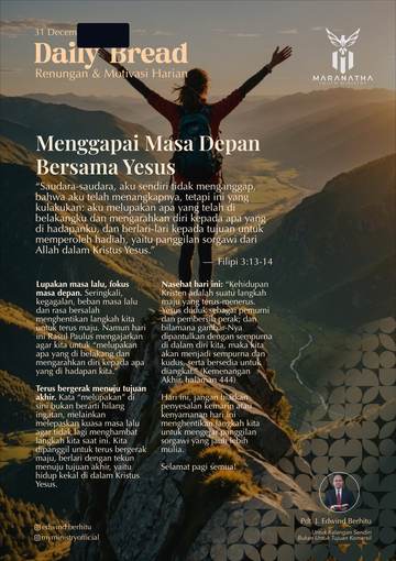 Daily Bread — 31 December